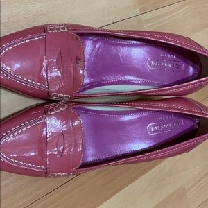 Coach pink heels